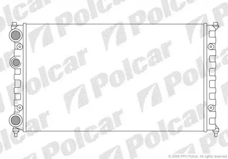 Радиатор охлаждения POLCAR 671308-6