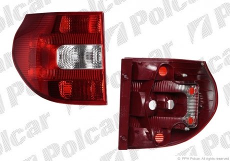 Фонарь задний POLCAR 693587-T