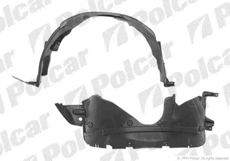 Подкрылок левый POLCAR 7435FL-1