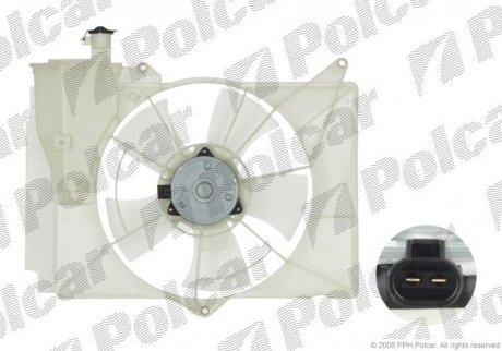 Вентилятор з корпусом/кронштейном POLCAR 810323W3 (фото 1)
