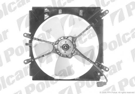 Вентилятор з корпусом/кронштейном POLCAR 811023W1