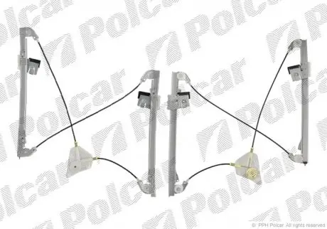 Склопідіймачі електричні без електромотора. POLCAR 9526PSG1