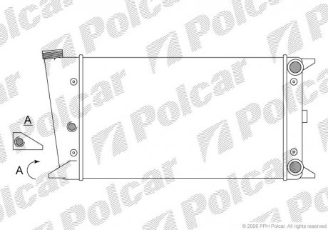 Радиатор охлаждения POLCAR 953108-6 (фото 1)