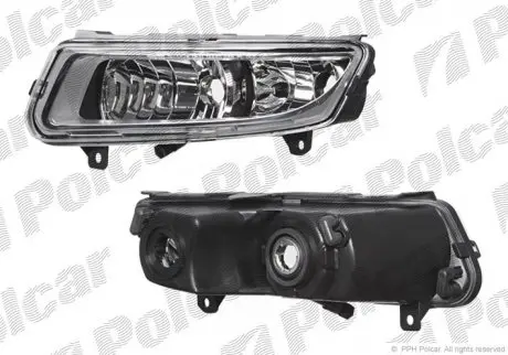 Фара передняя POLCAR 953329-E