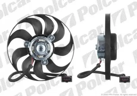 Вентилятор радиатора vw golf 4/bora/octavia POLCAR 954123U1