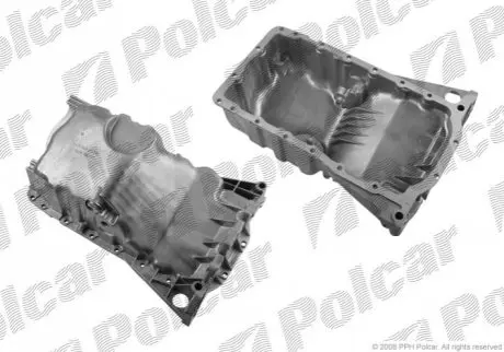 Поддон масляный двигателя audi a4, vw passat, 1,6-1,9, 94-08 POLCAR 9548MO-2