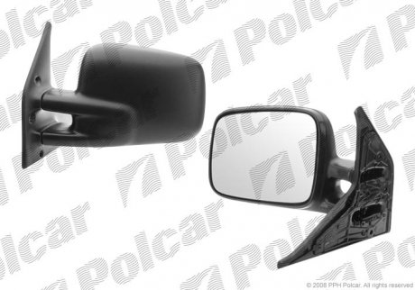 Зеркало наружное левое POLCAR 956651-M