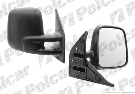 Дзеркало зовнішнє праве POLCAR 956652-M (фото 1)