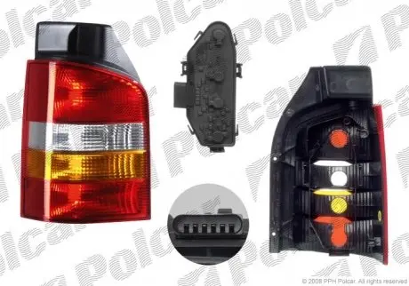 Фонарь задний POLCAR 956887-H