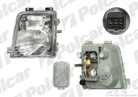 Фара основная POLCAR 9571101E