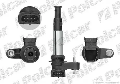 Котушка запалювання POLCAR E03-0078
