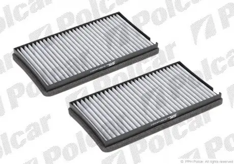 Салонный фильтр с активированным углем POLCAR S11-1018