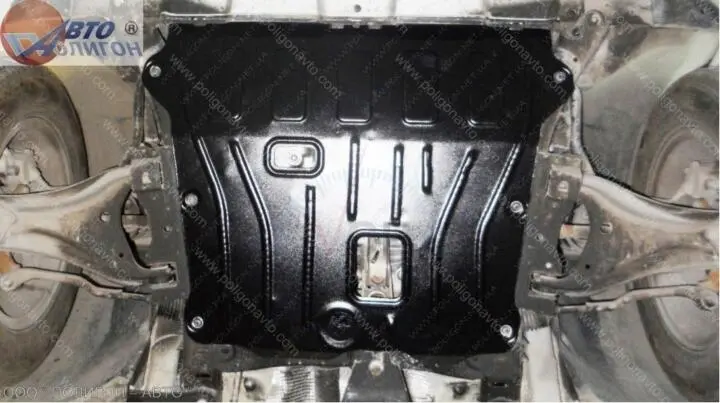 Защита двигателя Duster 1,5 D АКПП/МКПП Megane Coupe 1,6 МКПП 1999 --- 2003 Защита моторн.+КПП Полігон Авто PA01827 (фото 1)