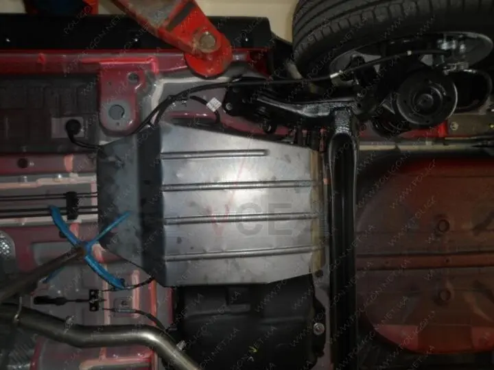 Защита двигателя SSANGYONG Tivoli 1,6 АКПП/МКПП 2015 --- Защита топливн. Бака Полігон Авто PA01949 (фото 1)