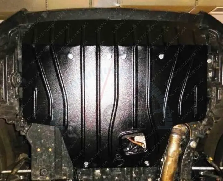 Защита двигателя SUBARU Ascent 2,4 T АКПП 2018 --- Защита диф-ла Полігон Авто PA01953 (фото 1)