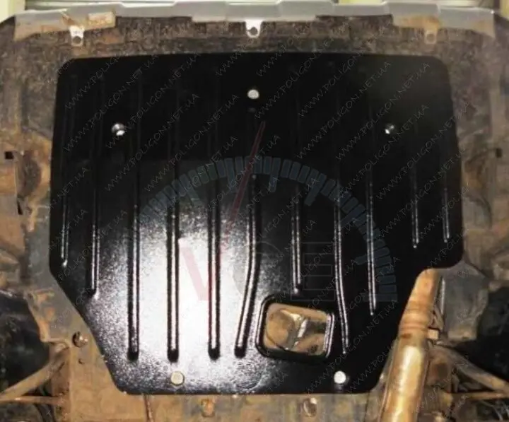 Захист двигуна SUBARU Crosstrack 2,0 АКПП 2017 ---2022 Захист КПП Полігон Авто PA01955 (фото 1)