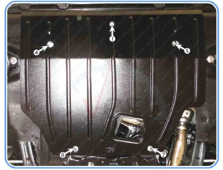 Фото 1 - Защита двигателя SUBARU Crosstrack 2,0 4Х4 АКПП 2023 --- Защита моторн. Полігон Авто PA01957 Защита двигателя SUBARU Crosstrack 2,0 4Х4 АКПП 2023 --- Защита моторн. Полігон Авто PA01957 (фото 1)