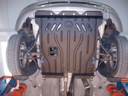 Захист двигуна Lada(ВАЗ) Kalina(Калина) 1118 1,6 МКПП 2004 --- Захист моторн.+КПП Полігон Авто PA02424