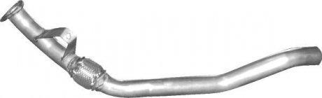 Труба глушителя приемная для audi a4 2.0i-20v 12/00-05/03 POLMOSTROW 01.110 (фото 1)