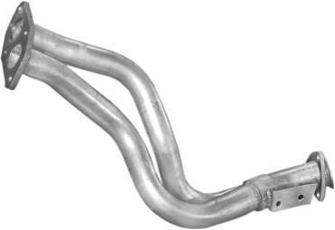 Труба глушителя приемная для Audi 80/coupe 1.6; 1.8; 2.0 87-91 POLMOSTROW 01.148