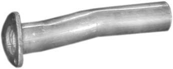 Труба глушителя средняя для audi 80/coupe 86-91 kat POLMOSTROW 01.175 (фото 1)