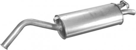 Глушитель задний (конечный, основной) для audi a6 2.0-8v; 2.4d sdn/kombi 91-94 94-96/100 POLMOSTROW 01.25 (фото 1)