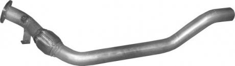 Глушник, алюм. сталь, передн. частина audi a4 2.0 tdi 11/04-06/08 (01.43) polmos POLMOSTROW 0143 (фото 1)
