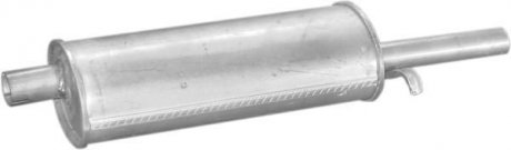 Глушитель задний (конечный, основной) для dacia/renault r12 1.3-1.4 70-86 POLMOSTROW 02.02 (фото 1)