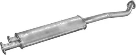 Резонатор (средний глушитель) для bmw e21 77-83 320 6 cyl. POLMOSTROW 03.02