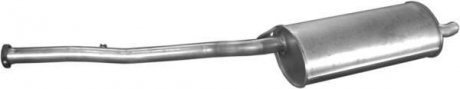 Глушник задній (кінцевий, основний) для BMW 316i 1.6 90-93 POLMOSTROW 03.11 (фото 1)