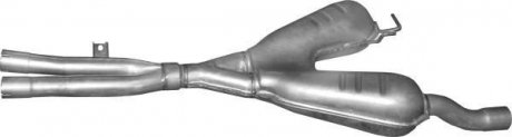 Резонатор (середній глушник) для BMW 520i/525i/530i 00-03 POLMOSTROW 03.36 (фото 1)