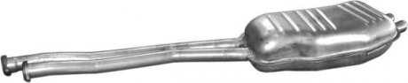 Глушник задній (кінцевий, основний) для BMW 325i 2.5-24v 90-95 POLMOSTROW 03.46 (фото 1)
