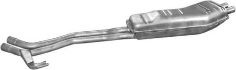 Глушник задній (кінцевий, основний) для bmw e34 525i 87-90 POLMOSTROW 03.77 (фото 1)