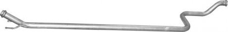 Труба глушника середня для citroen c4 picasso 1.6 hdi/peugeot 5008 POLMOSTROW 04.14 (фото 1)