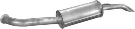 Глушник задній (кінцевий, основний) для citroen bx 1.6i kombi 85-92/1.9i 86-94/1.8 turbo diese POLMOSTROW 04.20