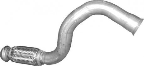 Труба глушника приймальна для citroen xsara picasso 2,0 hdi turbo diesel 99-02 POLMOSTROW 04.296 (фото 1)