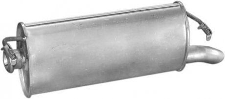 Глушник задній (кінцевий, основний) для citroen xm 2.0 kat 89-96 POLMOSTROW 04.67 (фото 1)