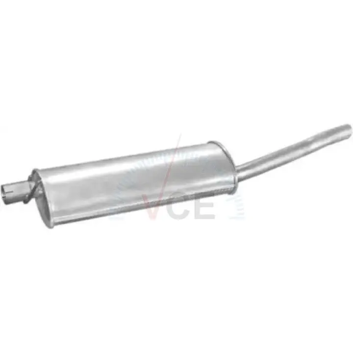 Глушитель выхлопных газов конечный POLMOSTROW 05.05 (фото 1)