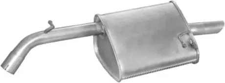 Глушитель daewoo nubira 2,0 хэтчбек 97-98 POLMOSTROW 05.15