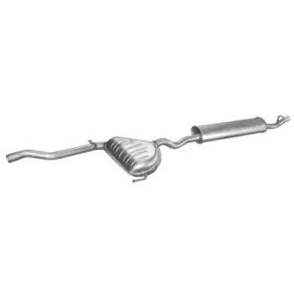 Глушитель fiat tempra 90-97 1.4ie/1.6ie kat POLMOSTROW 07.15