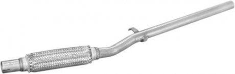 Труба глушителя средняя для fiat cinquecento 900i kat 94 -98 POLMOSTROW 07.182 (фото 1)