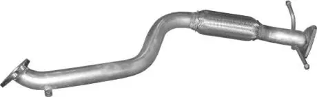 Труба глушителя приемная для fiat multipla 1.9 jtd/02-10 POLMOSTROW 07.18