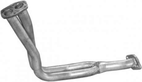 Труба глушителя приемная для fiat tempra 90-92/tipo 88-92 1.4/1.6 POLMOSTROW 07.233 (фото 1)