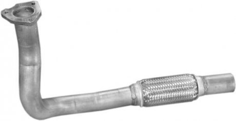 Труба глушителя приемная для lancia delta 93-/dedra 89-94/fiat tipo 91-95/tempra 90-97 1.9td POLMOSTROW 07.238 (фото 1)