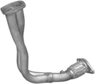Труба глушника приймальна для fiat palio/siena 1.6-16v 11/97-04/98 POLMOSTROW 07.307 (фото 1)