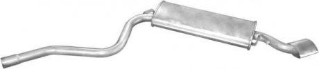 Глушник задній (кінцевий, основний) для fiat cinquecento sporting 1.1i kat 10/94 -98 POLMOSTROW 07.31 (фото 1)