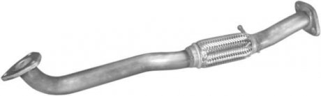 Труба глушителя приемная fiat punto ii 1.9 jtd 07/99-06 POLMOSTROW 07.511 (фото 1)