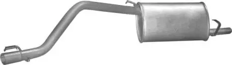 Глушник задній (кінцевий, основний) для fiat panda i 900 07/92-03; lancia y10 1.0i 86-04/90 POLMOSTROW 07.62