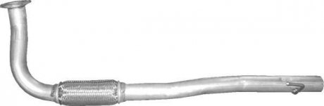 Труба глушителя приемная для punt i 1.7 turbo diesel 10/93-99 POLMOSTROW 07.75