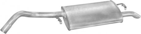 Глушитель задний (конечный, основной) для ford escort 1.6i-16v kat kombi 95- POLMOSTROW 08.128 (фото 1)